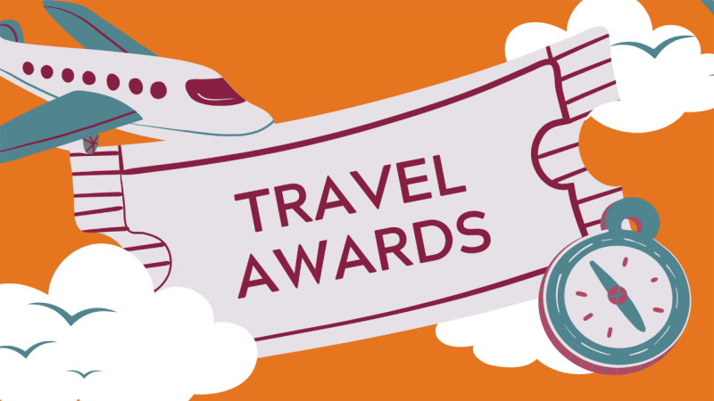 Graphic for Travel Awards.
